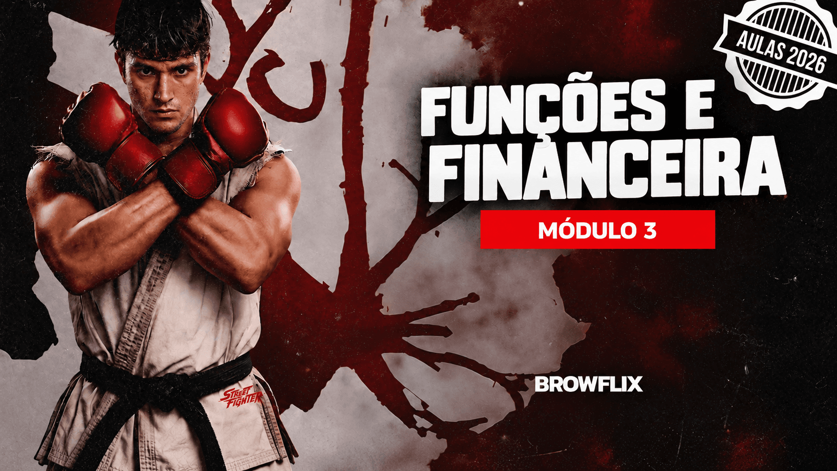 Banner de Módulo com Lutador Dramático